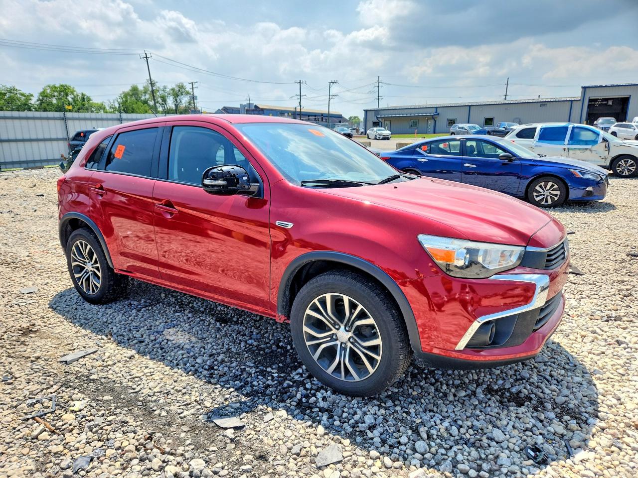 2016 Mitsubishi Outlander Sport Es/se Red vin: JA4AP3AWXGZ059643