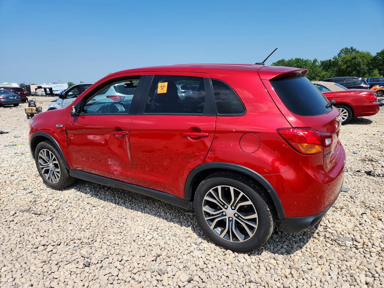 2016 Mitsubishi Outlander Sport Es/se Red vin: JA4AP3AWXGZ059643