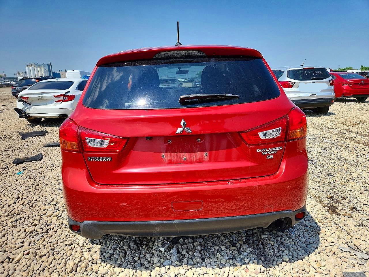 2016 Mitsubishi Outlander Sport Es/se Red vin: JA4AP3AWXGZ059643