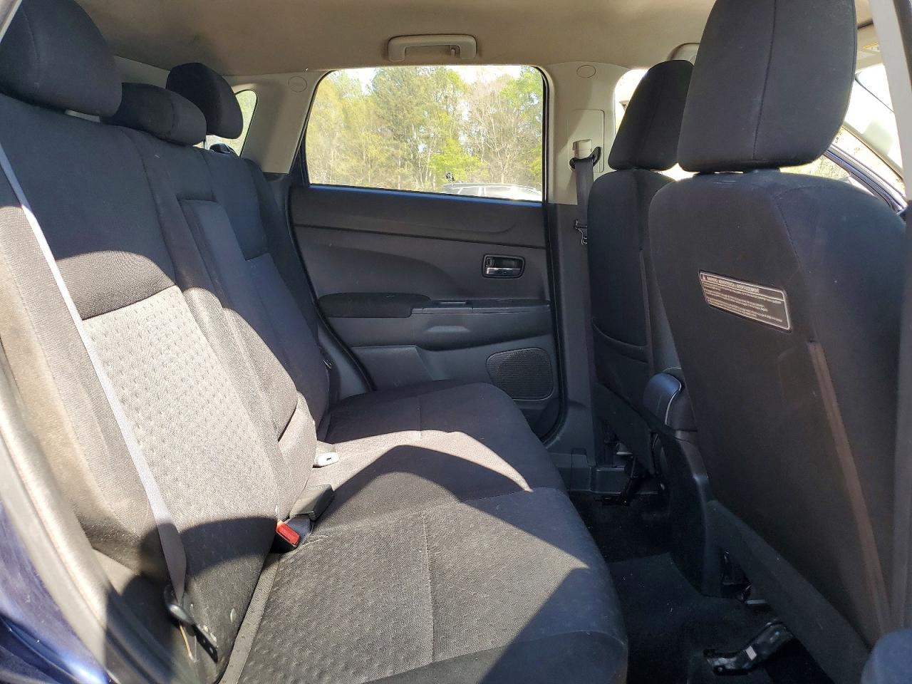 2012 Mitsubishi Outlander Sport Se Blue vin: JA4AP4AU0CZ004357