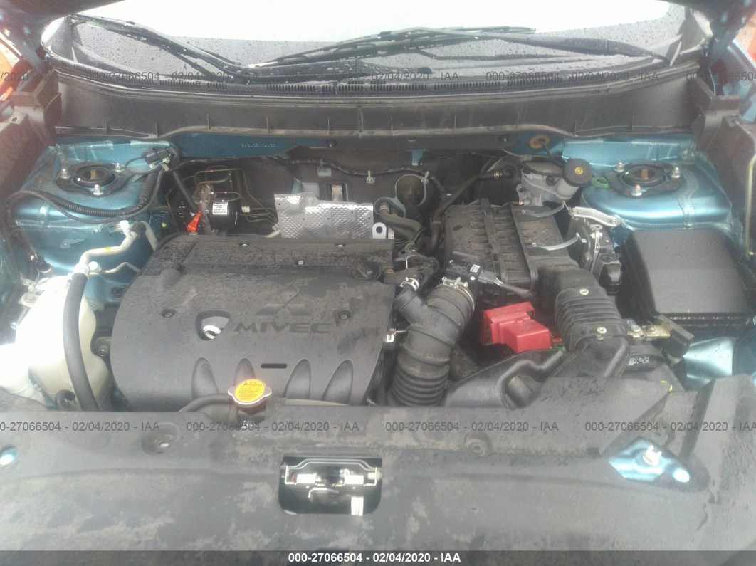 2012 Mitsubishi Outlander Sport Se Blue vin: JA4AP4AU0CZ004682