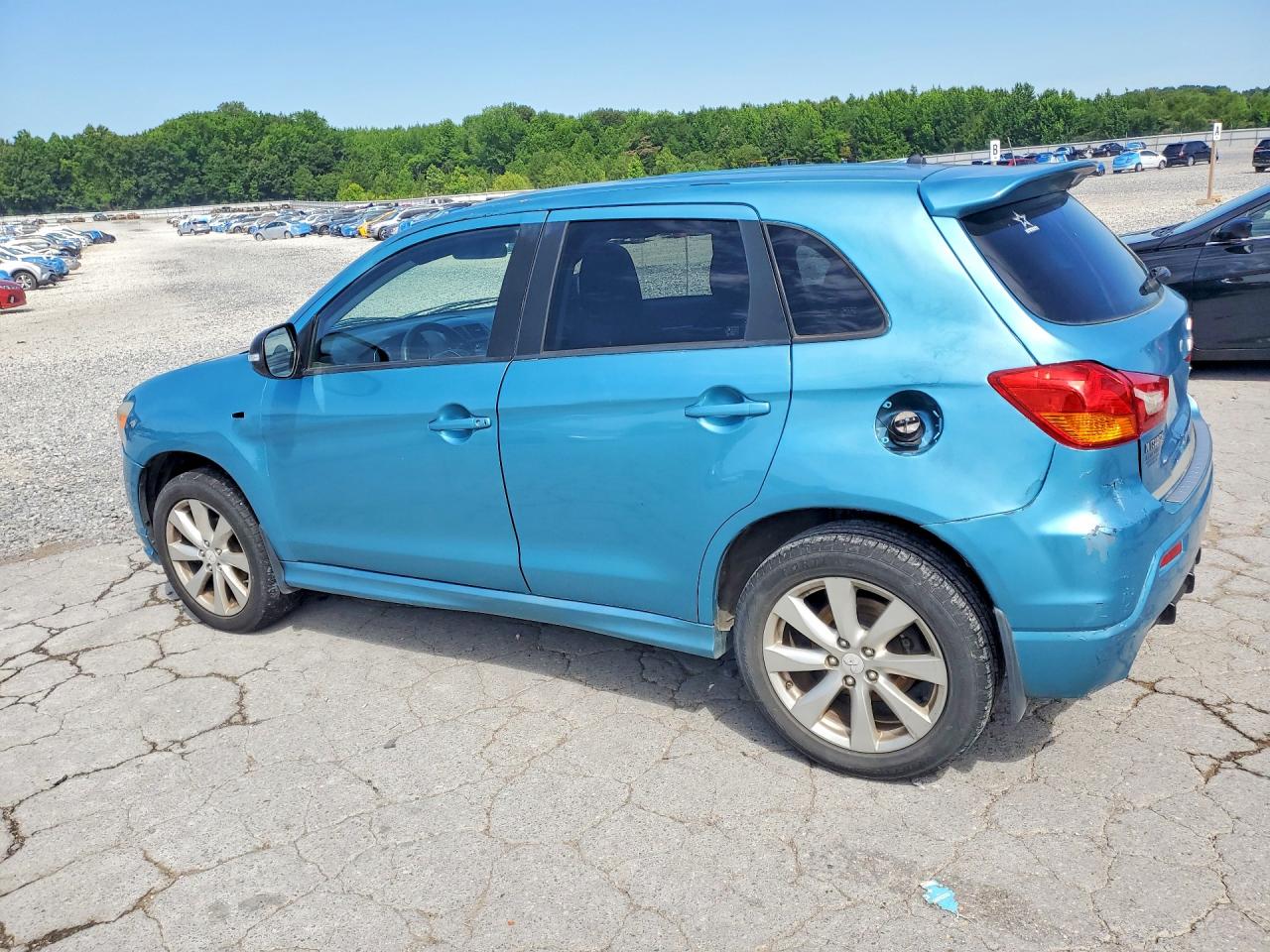 2012 Mitsubishi Outlander Sport Se Blue vin: JA4AP4AU0CZ004682