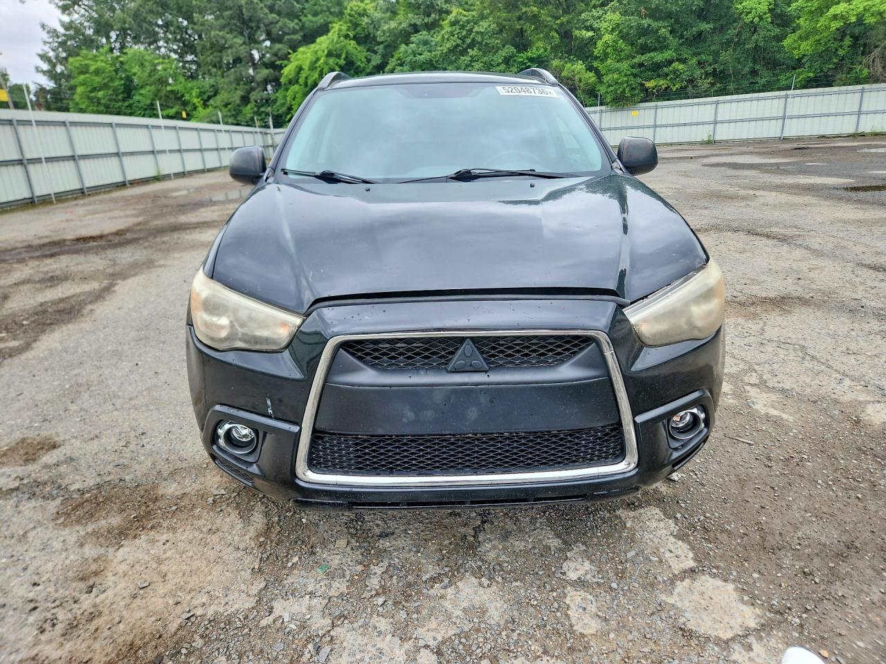 2012 Mitsubishi Outlander Sport Se Черный vin: JA4AP4AU0CZ008926