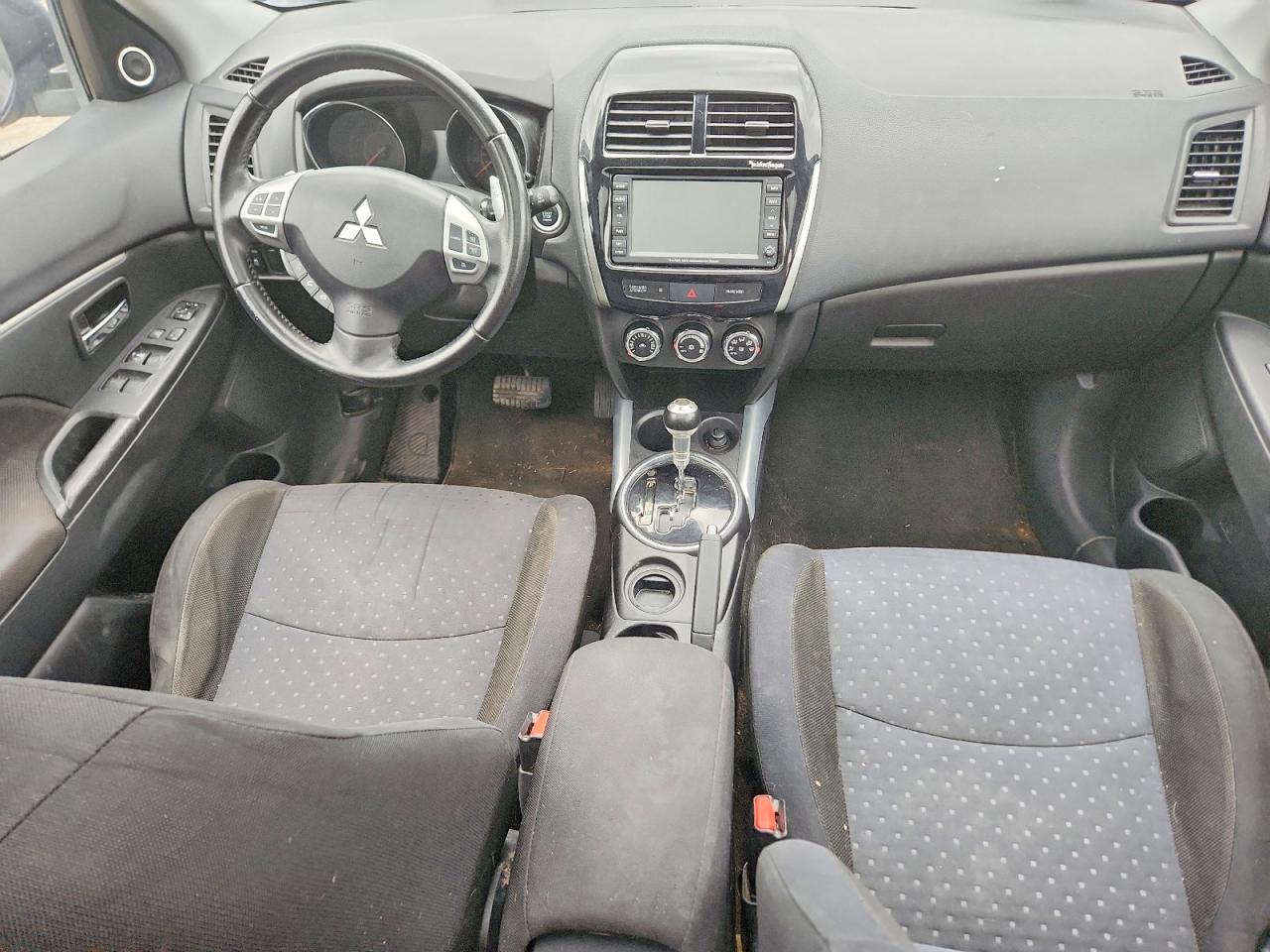 2012 Mitsubishi Outlander Sport Se Черный vin: JA4AP4AU0CZ008926