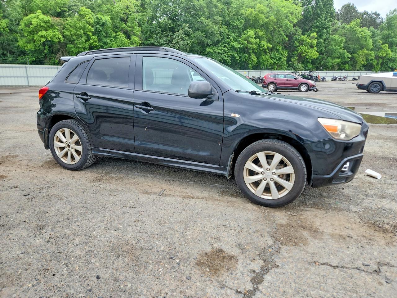 2012 Mitsubishi Outlander Sport Se Черный vin: JA4AP4AU0CZ008926