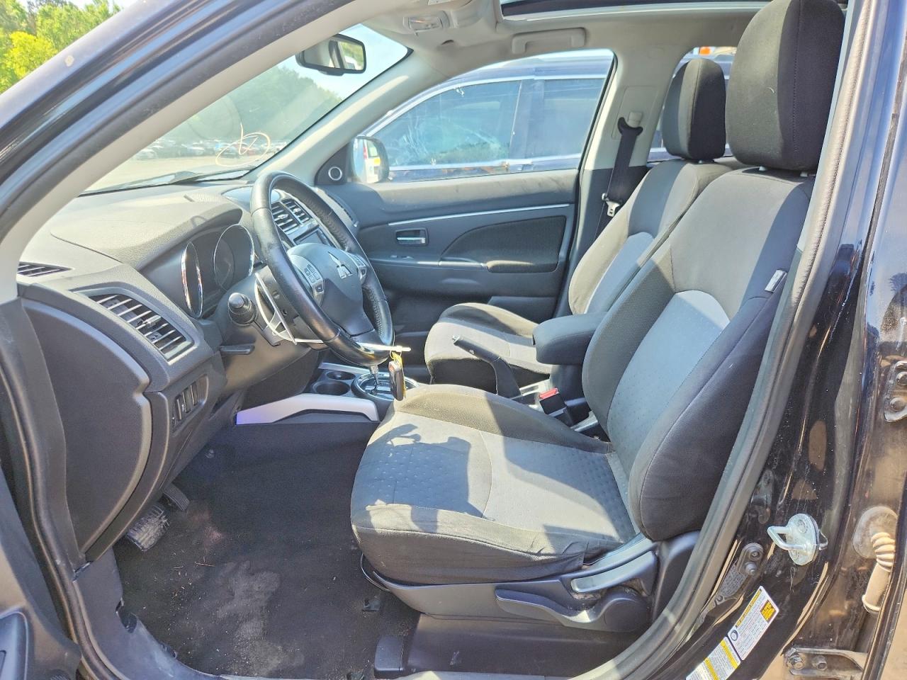 2012 Mitsubishi Outlander Sport Se Черный vin: JA4AP4AU0CZ008926