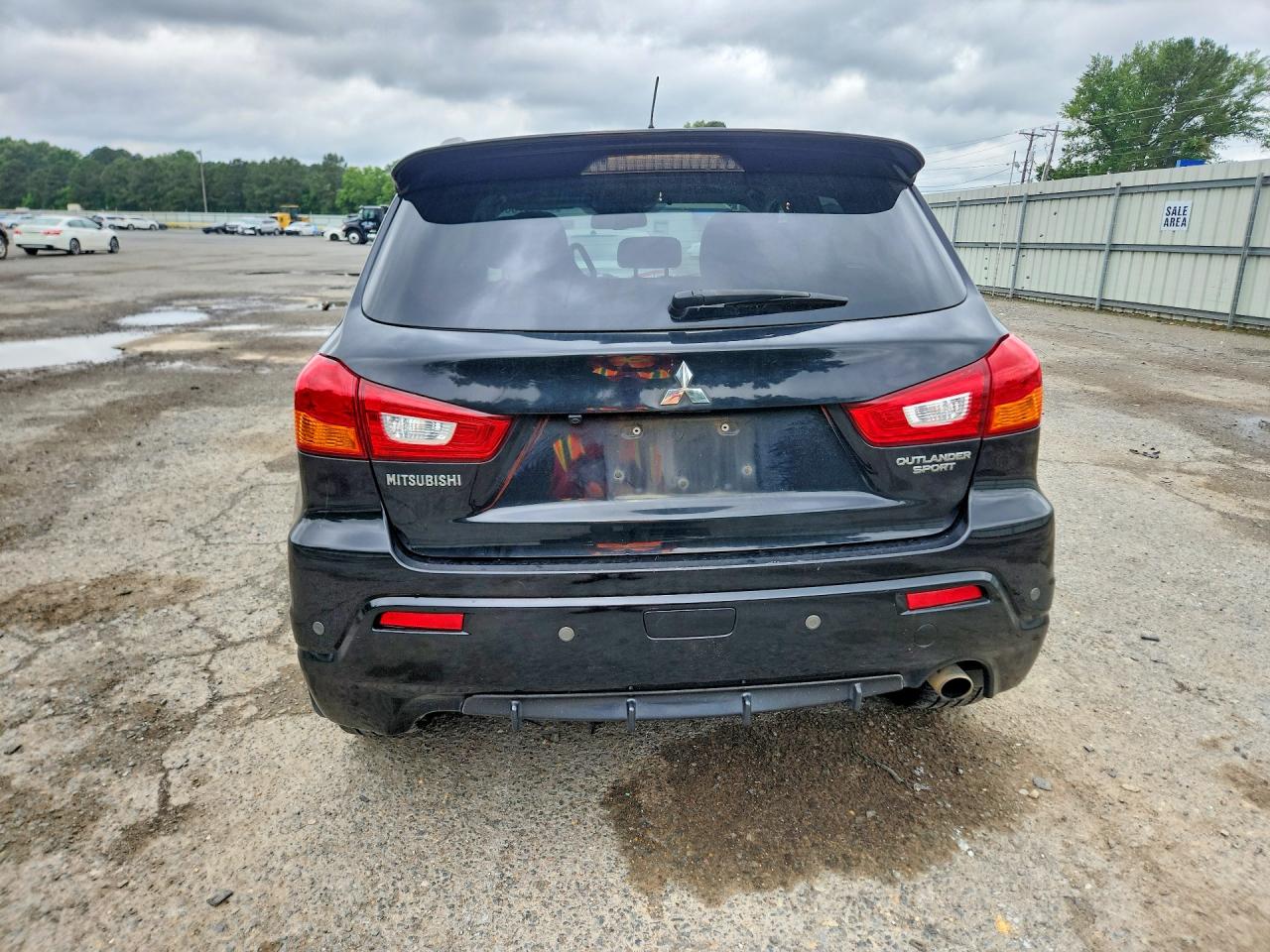 2012 Mitsubishi Outlander Sport Se Черный vin: JA4AP4AU0CZ008926
