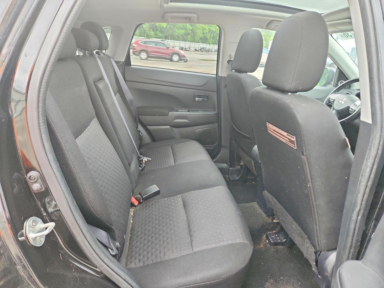 2012 Mitsubishi Outlander Sport Se Черный vin: JA4AP4AU0CZ008926