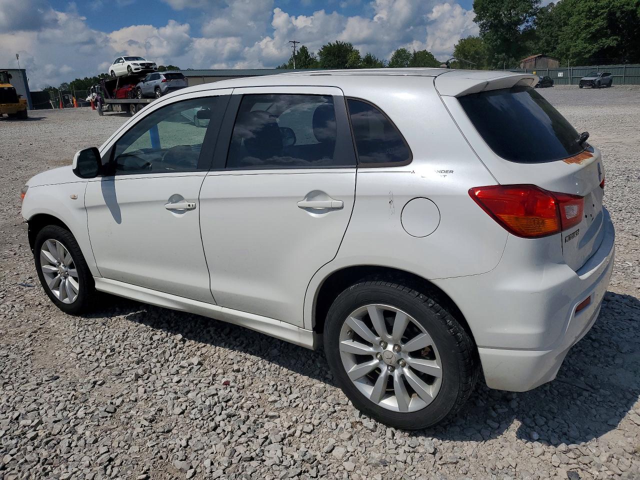 2011 Mitsubishi Outlander Sport Se White vin: JA4AP4AU1BZ015916