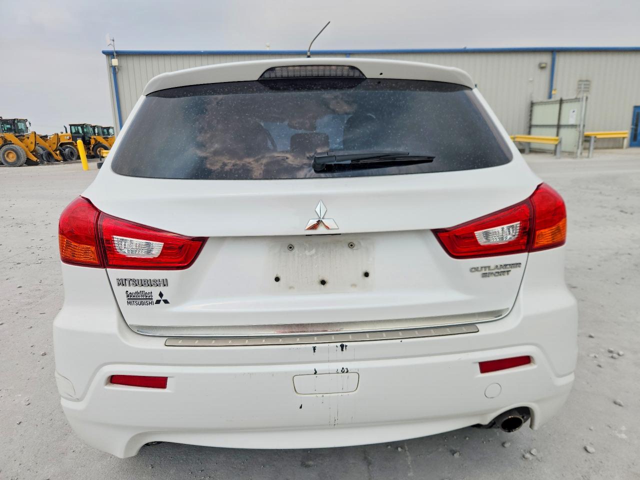 2012 Mitsubishi Outlander Sport Se Белый vin: JA4AP4AU1CZ003590