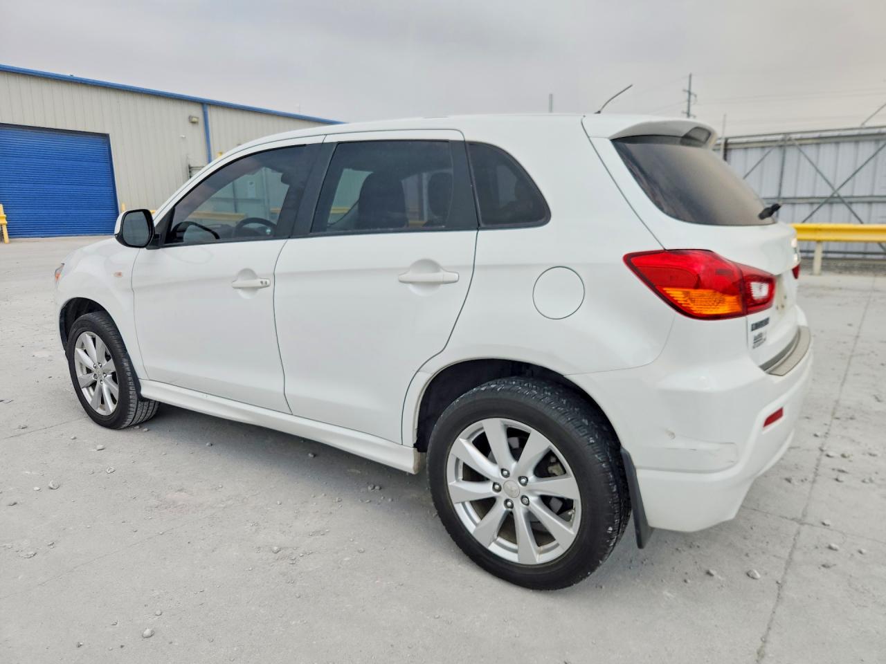 2012 Mitsubishi Outlander Sport Se Белый vin: JA4AP4AU1CZ003590