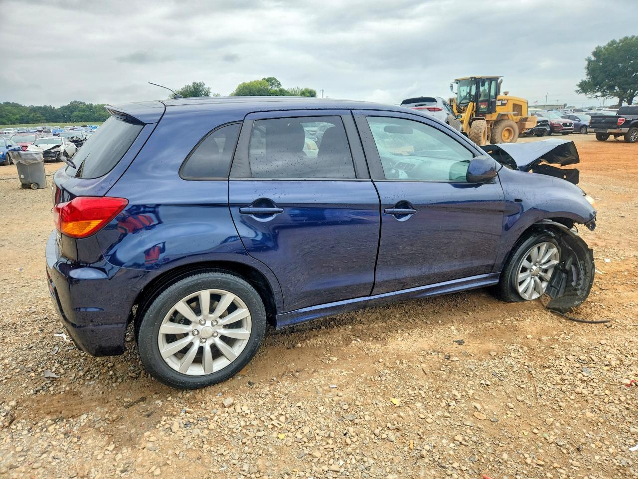 2011 Mitsubishi Outlander Sport Se Blue vin: JA4AP4AU2BZ002849
