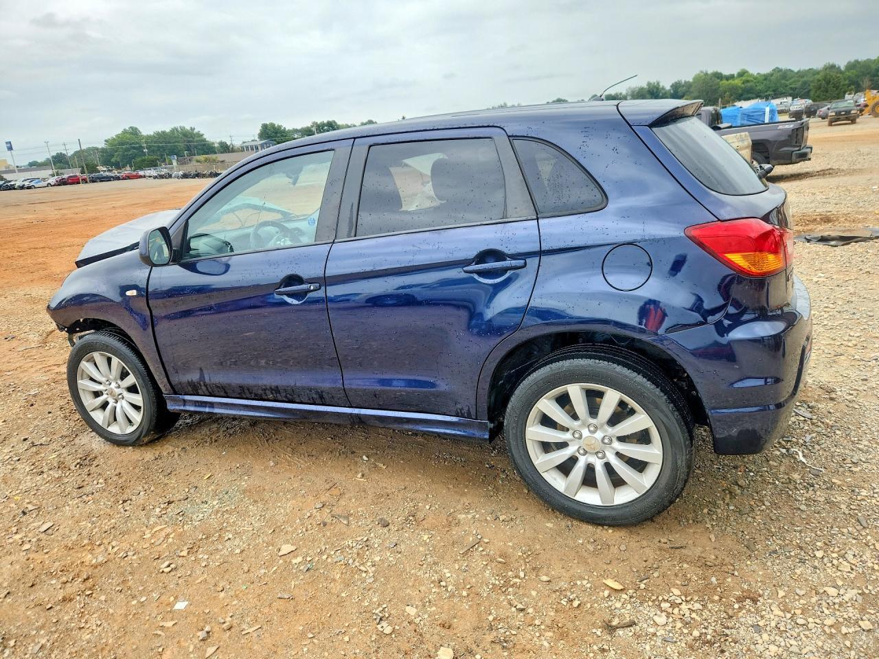 2011 Mitsubishi Outlander Sport Se Blue vin: JA4AP4AU2BZ002849