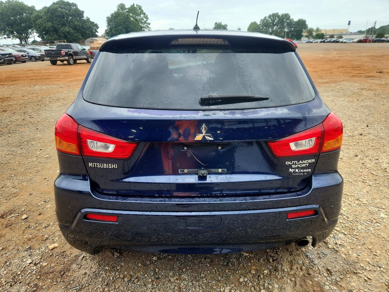 2011 Mitsubishi Outlander Sport Se Blue vin: JA4AP4AU2BZ002849