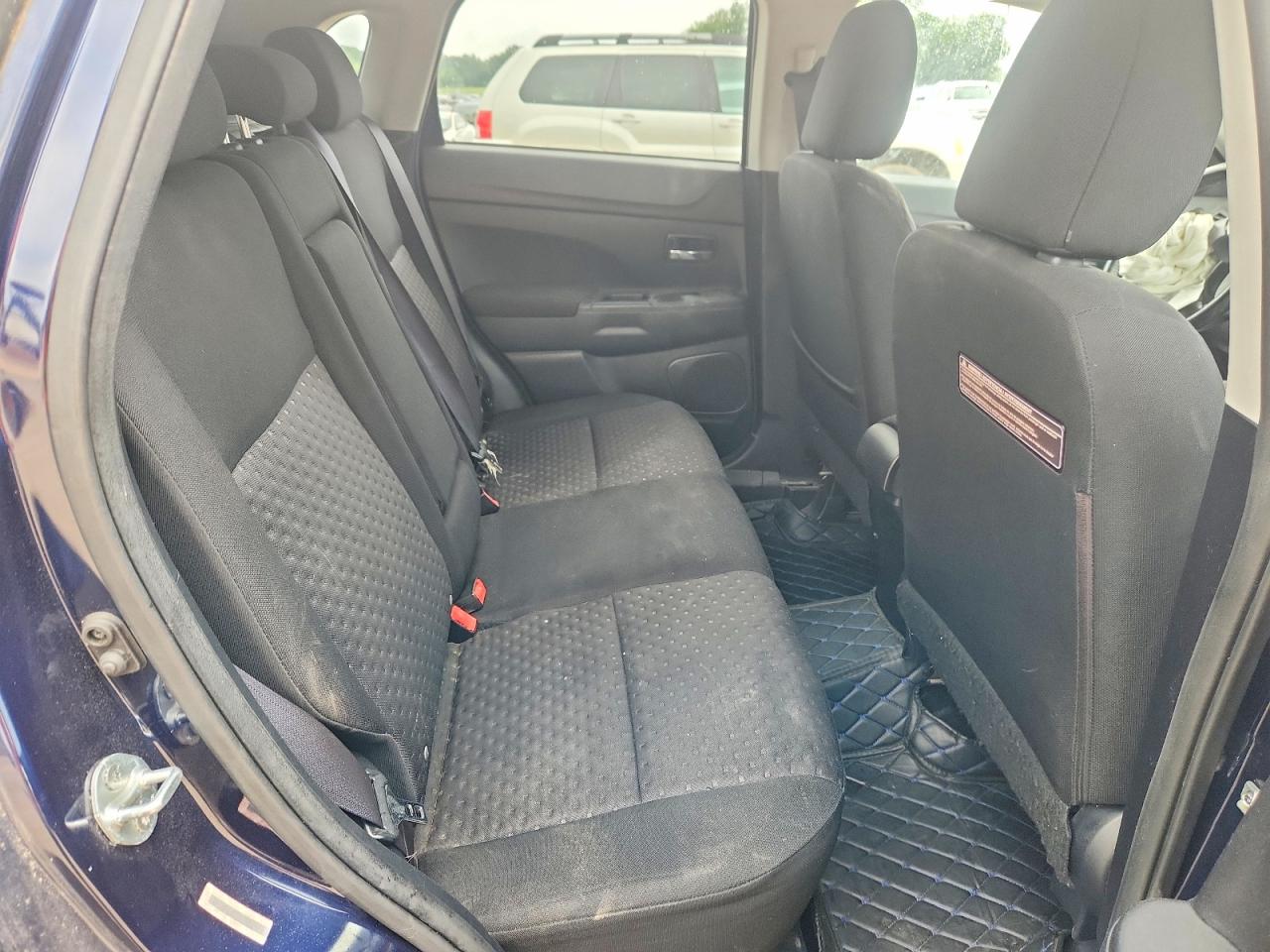2011 Mitsubishi Outlander Sport Se Blue vin: JA4AP4AU2BZ002849