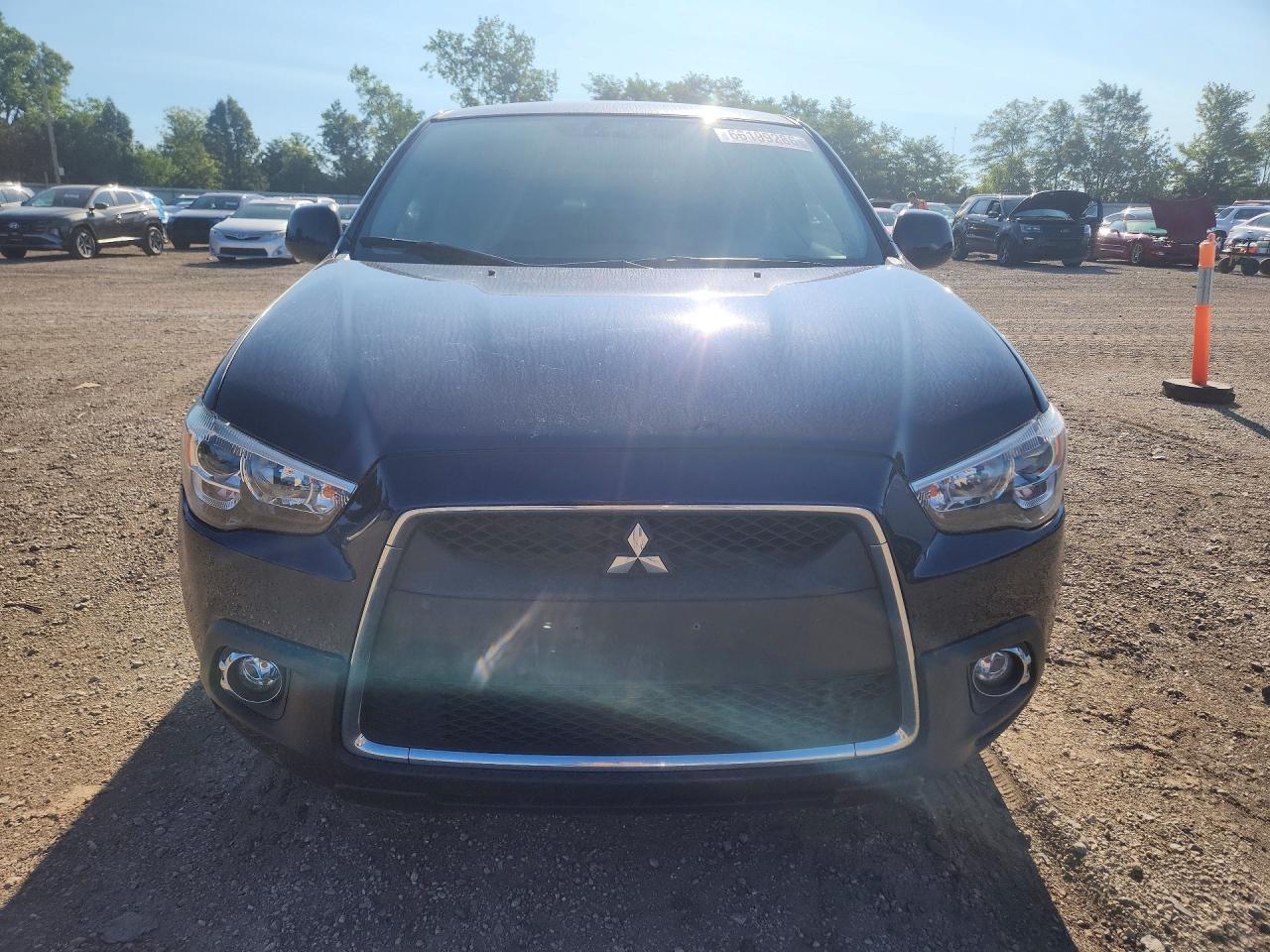 2011 Mitsubishi Outlander Sport Se Синий vin: JA4AP4AU2BZ014130