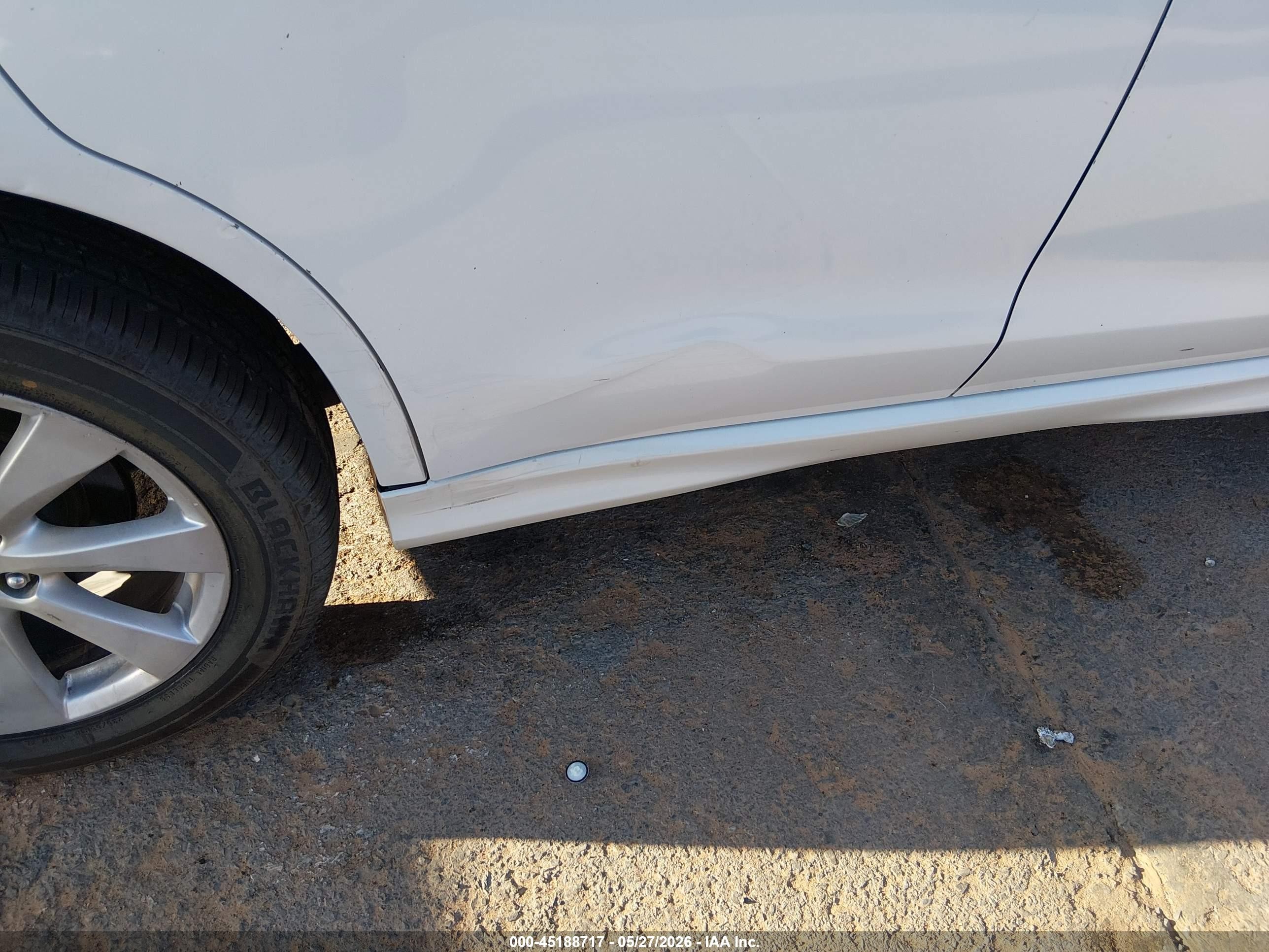 2012 Mitsubishi Outlander Sport Se White vin: JA4AP4AU2CZ011455