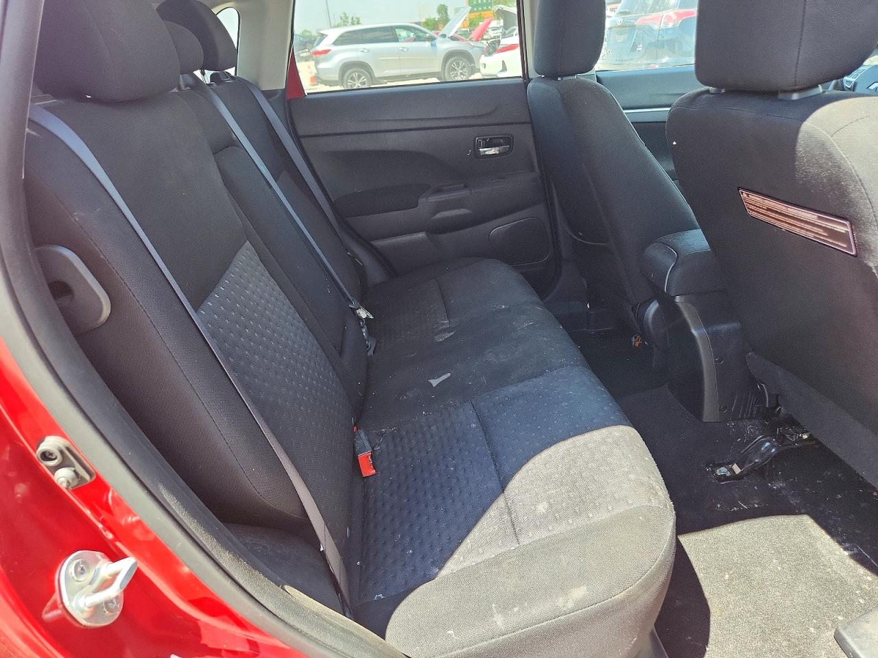 2011 Mitsubishi Outlander Sport Se Red vin: JA4AP4AU3BZ021958