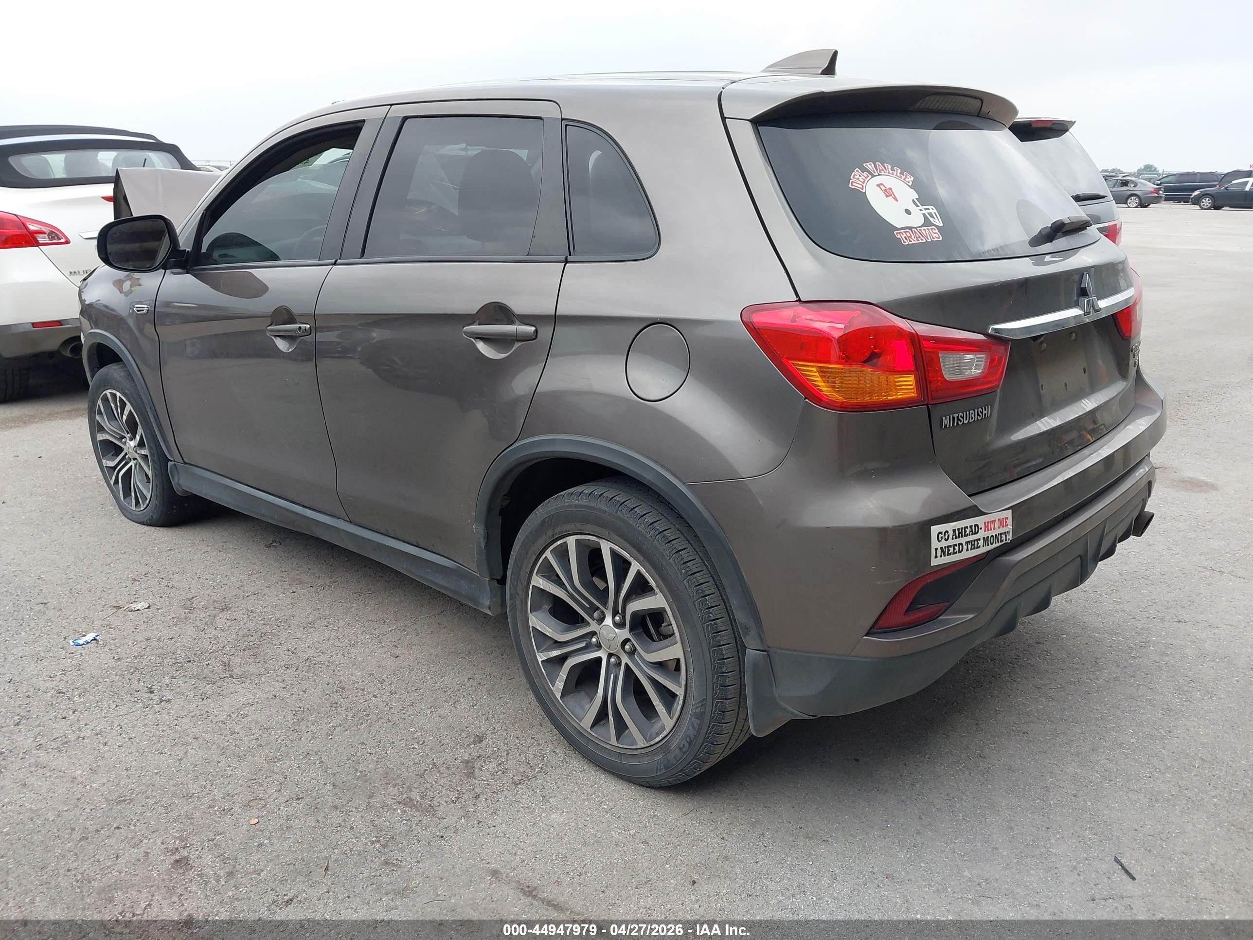 2019 Mitsubishi Outlander Sport 2.0 Se Бежевый vin: JA4AP4AU3KU015557