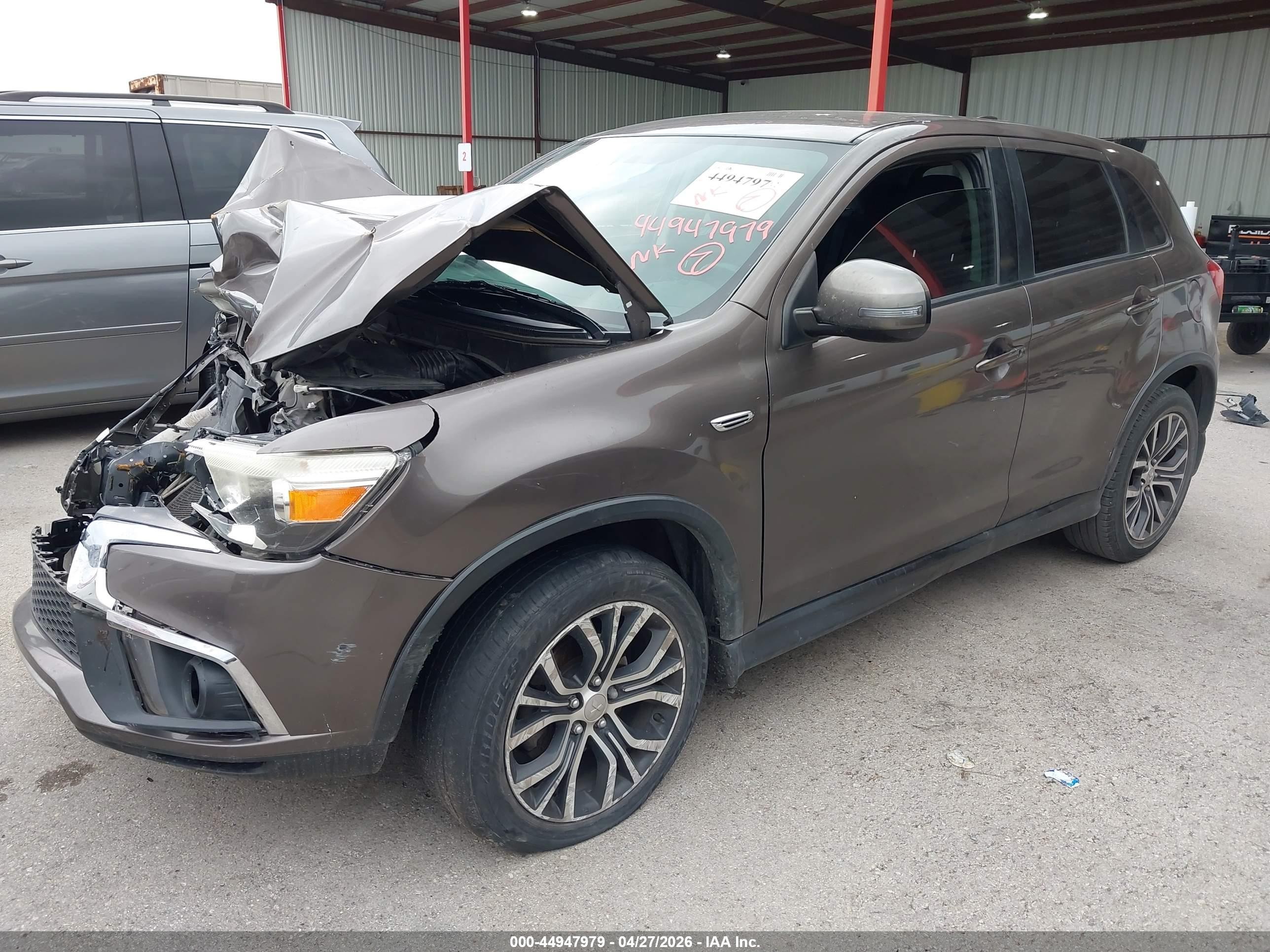 2019 Mitsubishi Outlander Sport 2.0 Se Бежевый vin: JA4AP4AU3KU015557