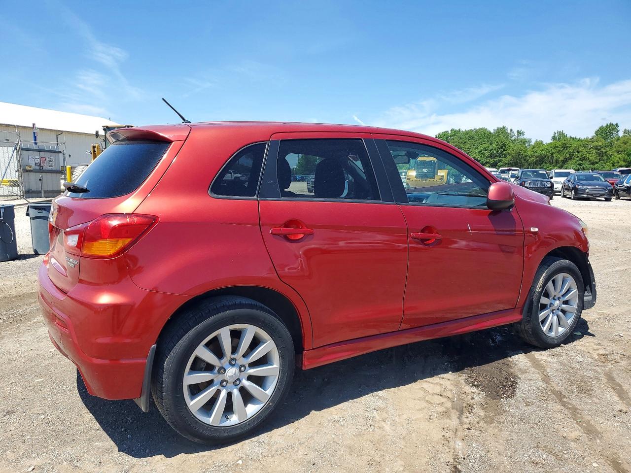 2011 Mitsubishi Outlander Sport Se Red vin: JA4AP4AU4BZ005588