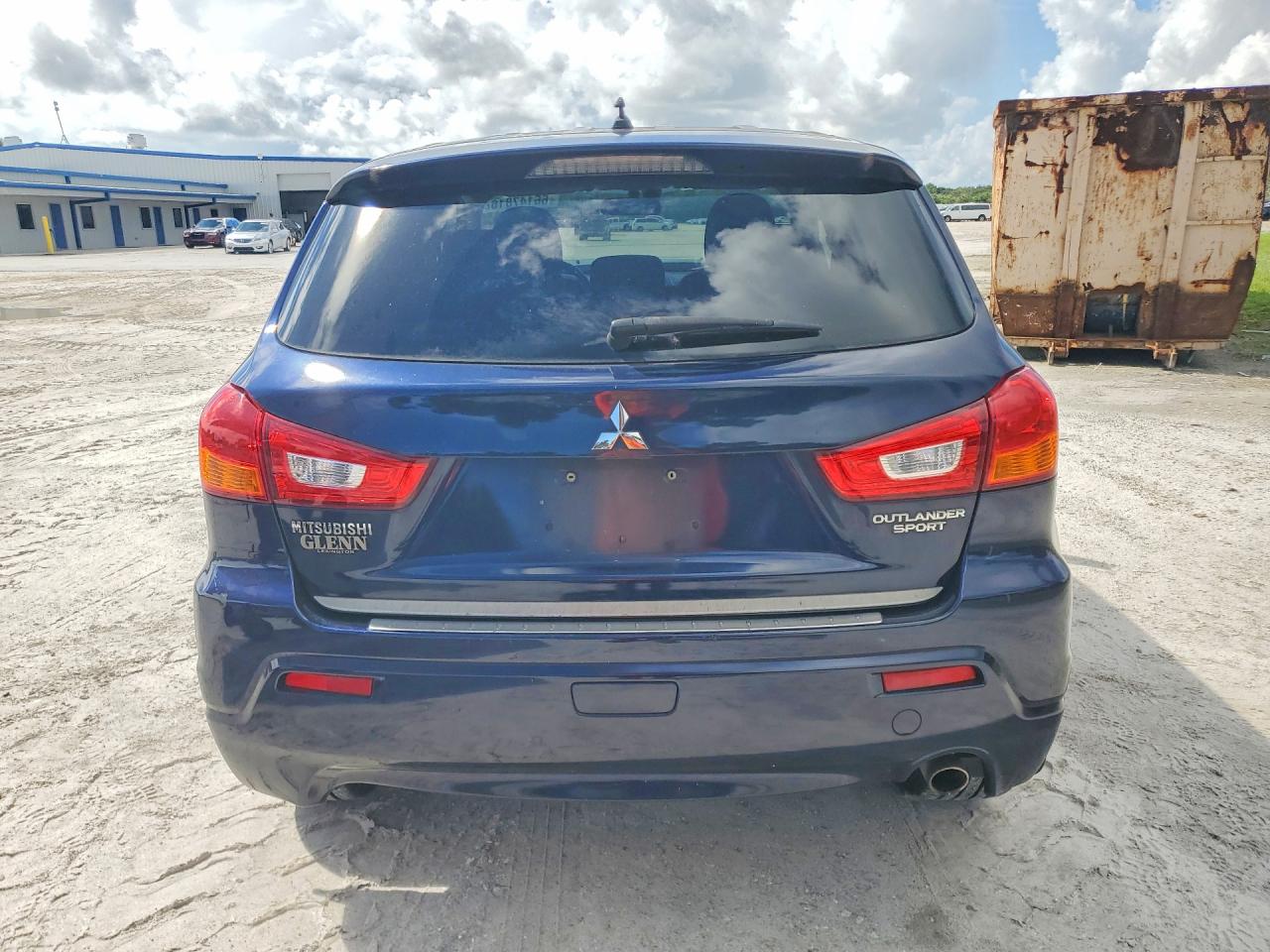 2011 Mitsubishi Outlander Sport Se Blue vin: JA4AP4AU5BZ004868
