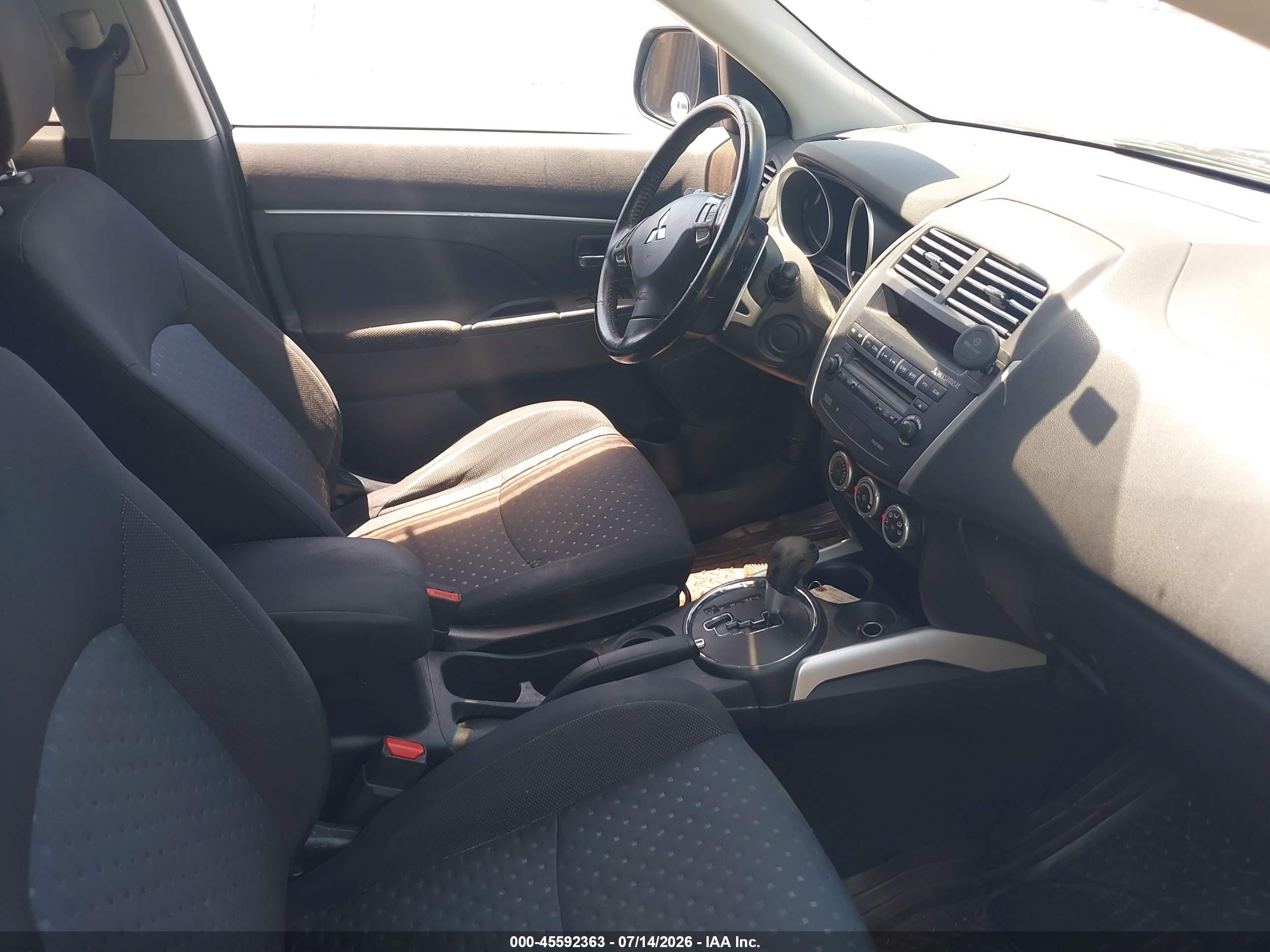 2011 Mitsubishi Outlander Sport Se Teal vin: JA4AP4AU5BZ014185