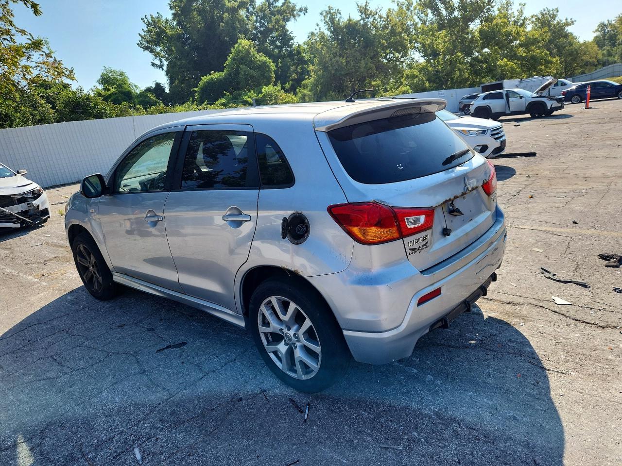 2011 Mitsubishi Outlander Sport Se Gray vin: JA4AP4AU8BZ007540
