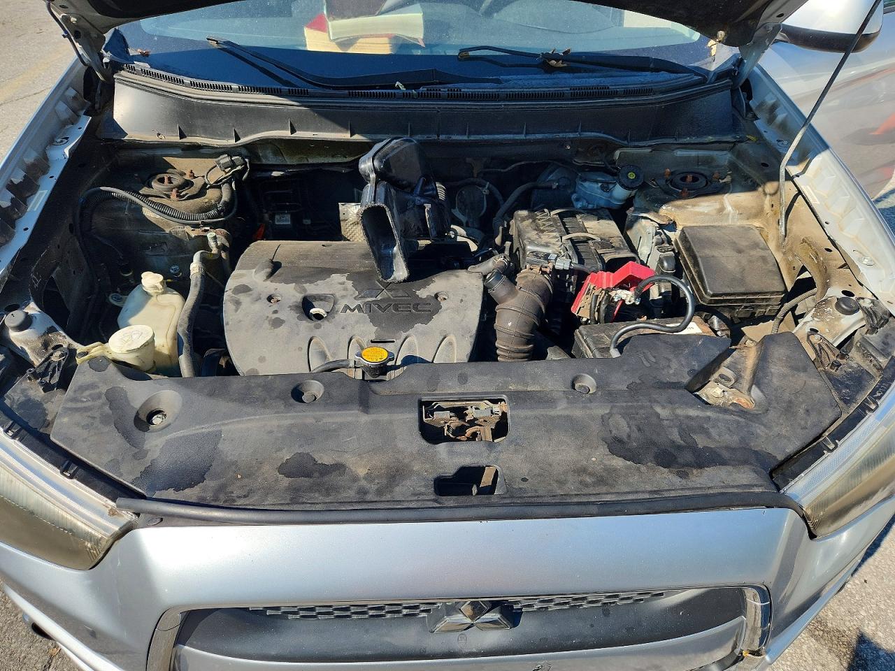 2011 Mitsubishi Outlander Sport Se Gray vin: JA4AP4AU8BZ007540