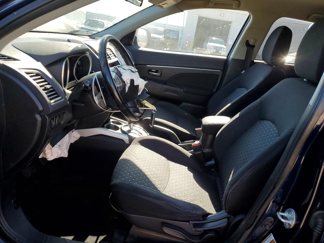 2011 Mitsubishi Outlander Sport Se Синий vin: JA4AP4AU9BZ008762