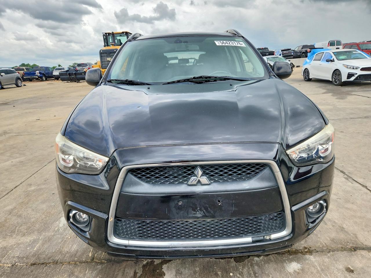 2011 Mitsubishi Outlander Sport Se Black vin: JA4AP4AU9BZ023200
