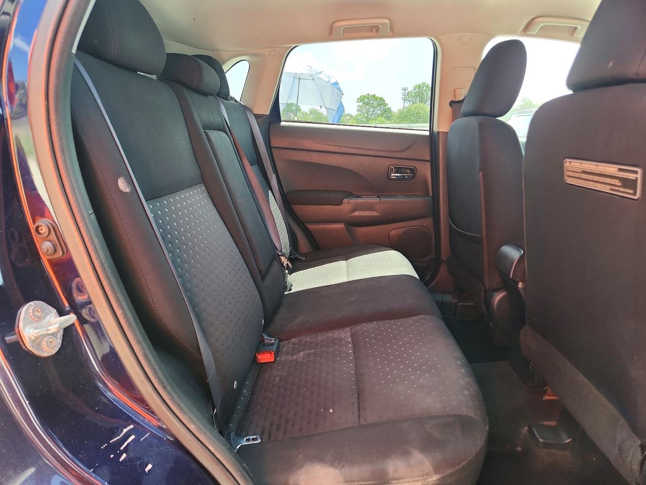 2012 Mitsubishi Outlander Sport Se Blue vin: JA4AP4AU9CZ004308