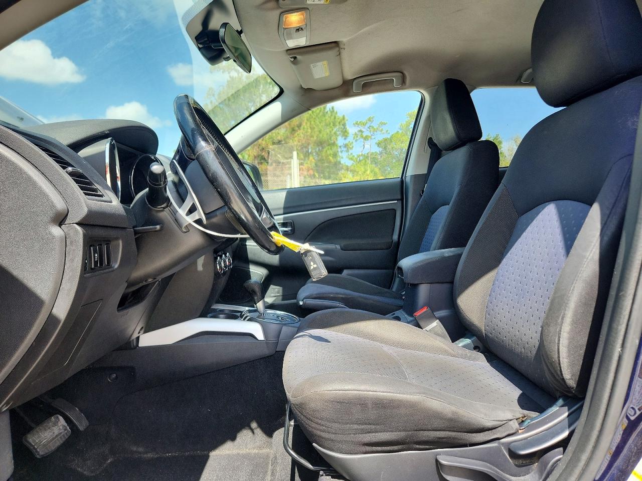 2012 Mitsubishi Outlander Sport Se Blue vin: JA4AP4AU9CZ004308