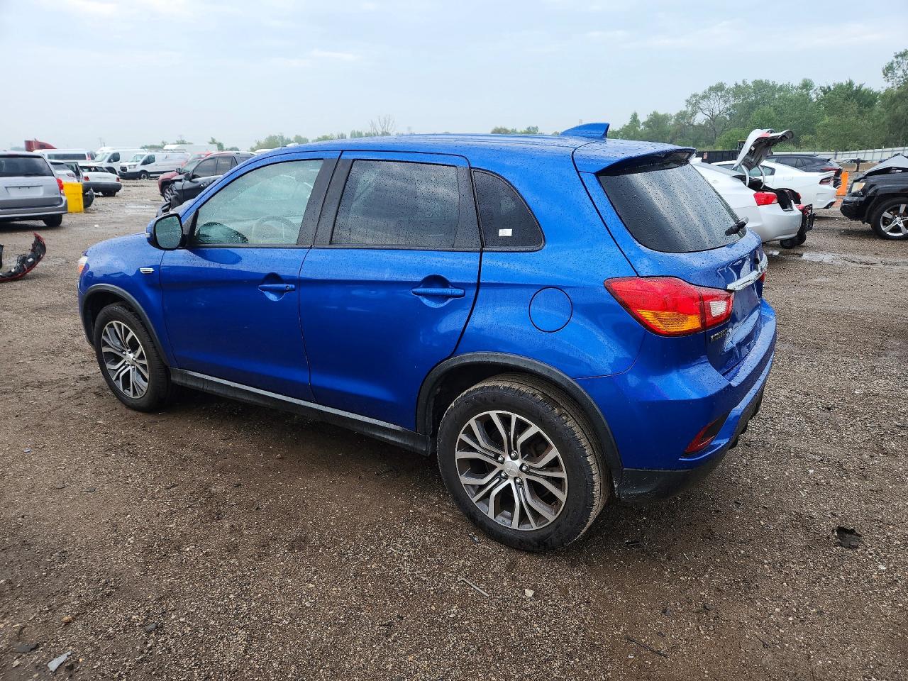 2019 Mitsubishi Outlander Sport Se Blue vin: JA4AP4AU9KU002540