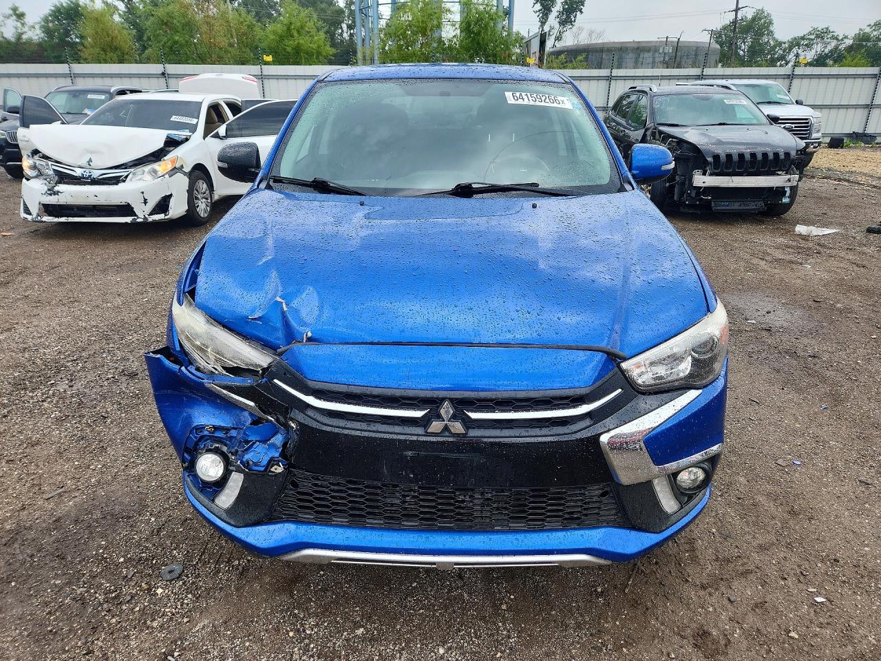 2019 Mitsubishi Outlander Sport Se Blue vin: JA4AP4AU9KU002540