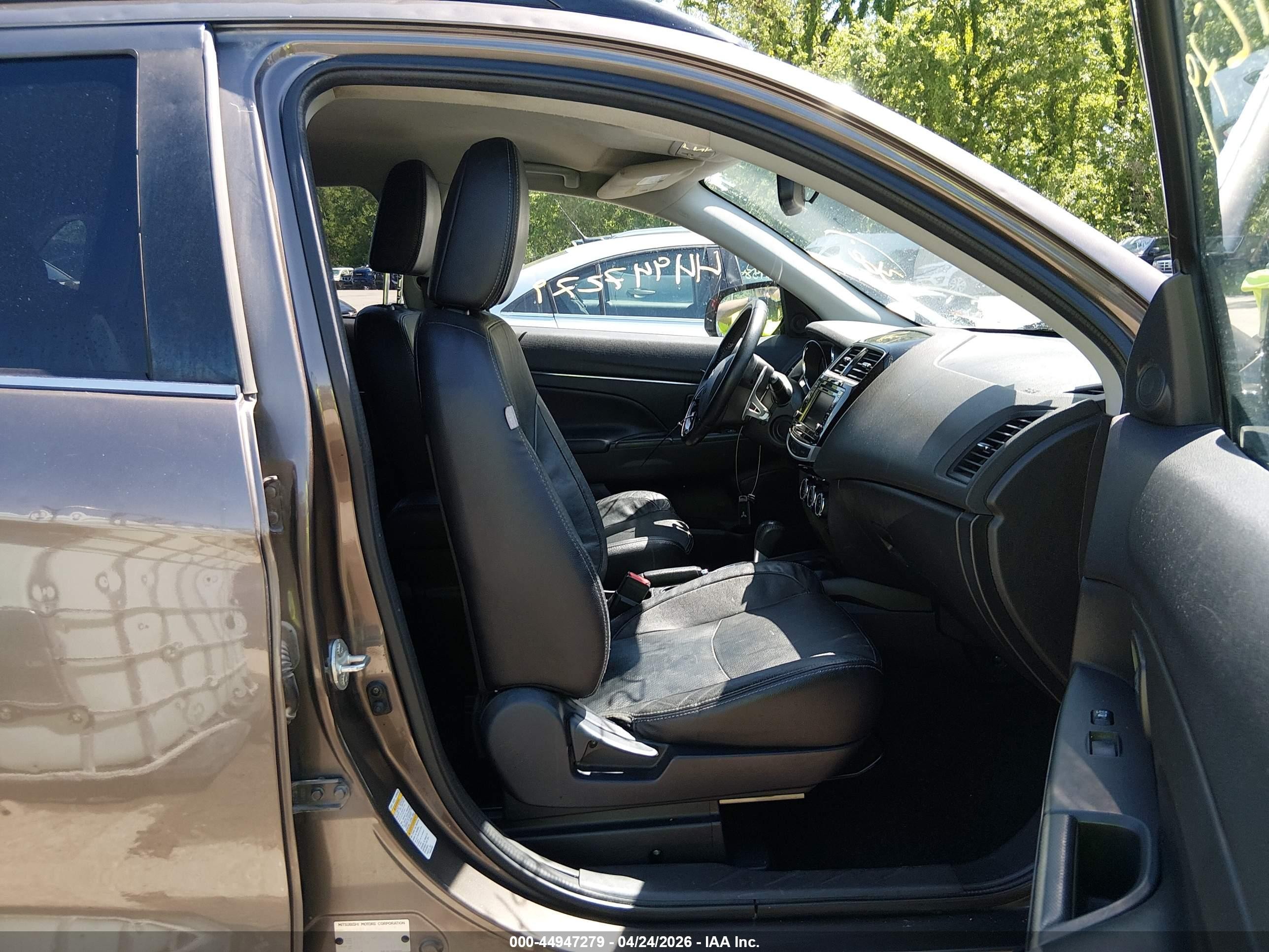 2017 Mitsubishi Outlander Sport 2.4 Sel Brown vin: JA4AP4AW2HZ048045
