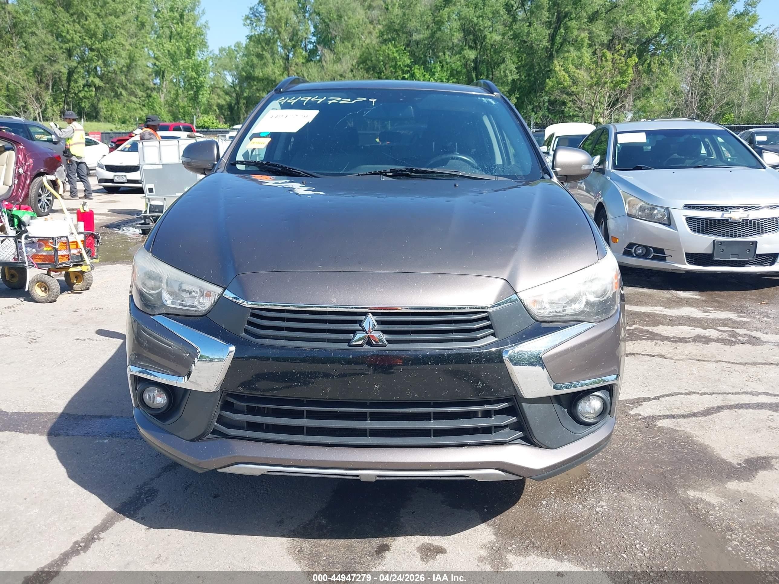 2017 Mitsubishi Outlander Sport 2.4 Sel Brown vin: JA4AP4AW2HZ048045