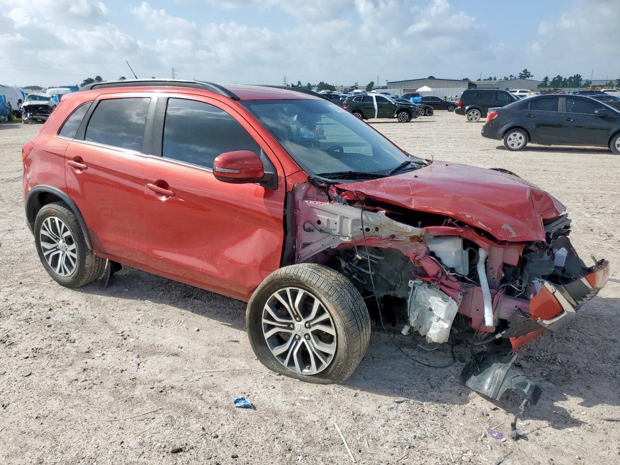 2016 Mitsubishi Outlander Sport Sel Красный vin: JA4AP4AW6GZ045065