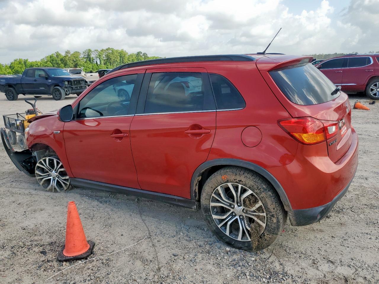 2016 Mitsubishi Outlander Sport Sel Красный vin: JA4AP4AW6GZ045065