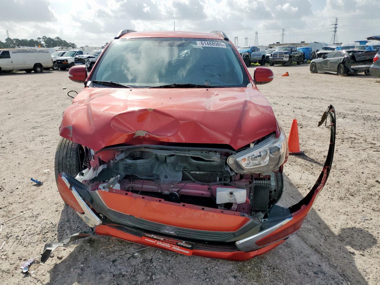 2016 Mitsubishi Outlander Sport Sel Красный vin: JA4AP4AW6GZ045065