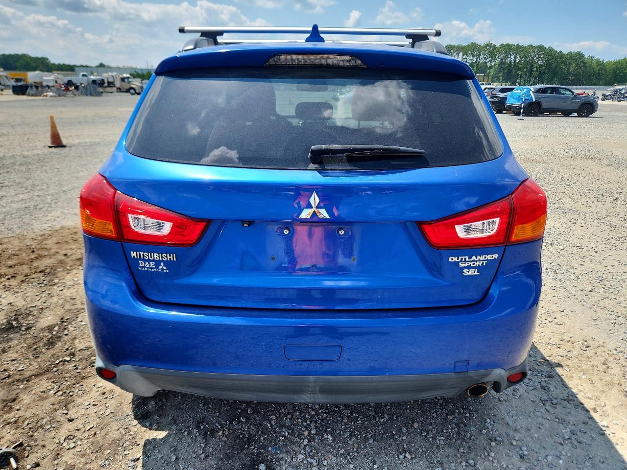 2017 Mitsubishi Outlander Sport Sel Blue vin: JA4AP4AW7HZ044170