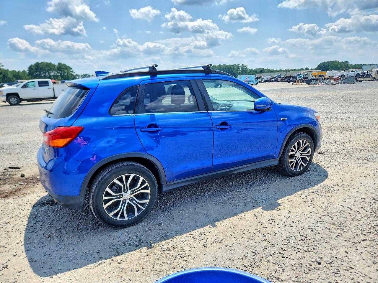 2017 Mitsubishi Outlander Sport Sel Blue vin: JA4AP4AW7HZ044170