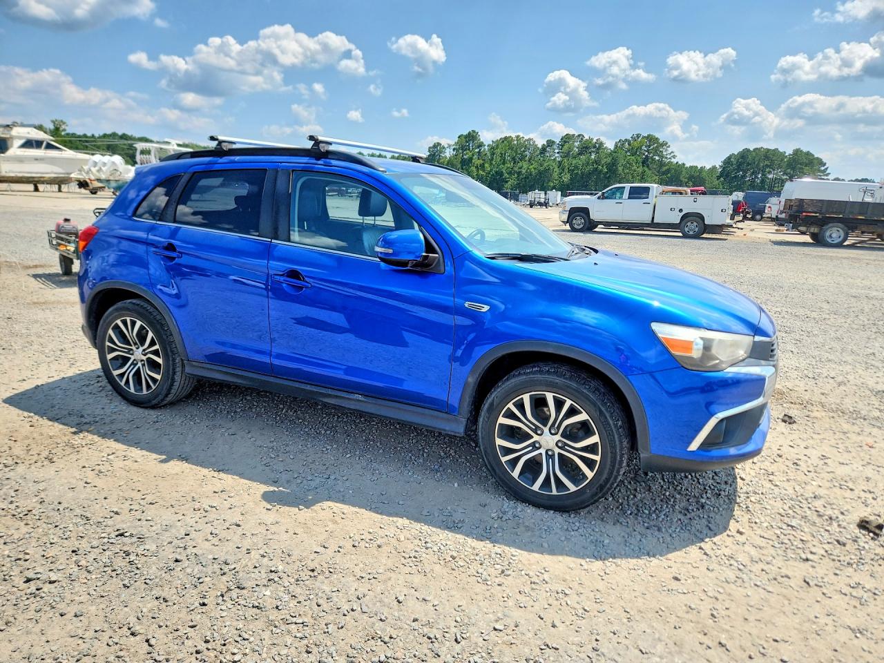 2017 Mitsubishi Outlander Sport Sel Blue vin: JA4AP4AW7HZ044170