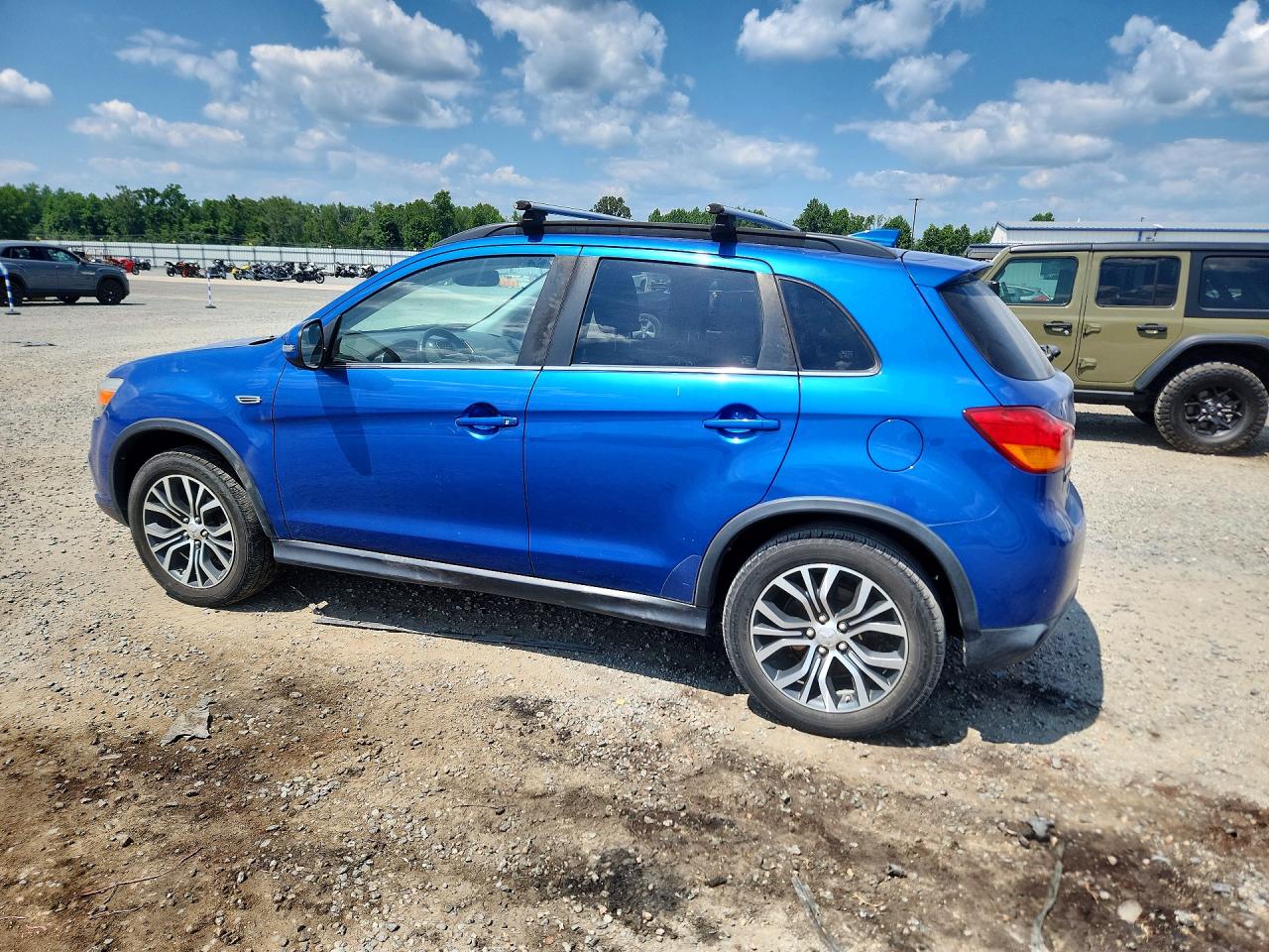 2017 Mitsubishi Outlander Sport Sel Blue vin: JA4AP4AW7HZ044170