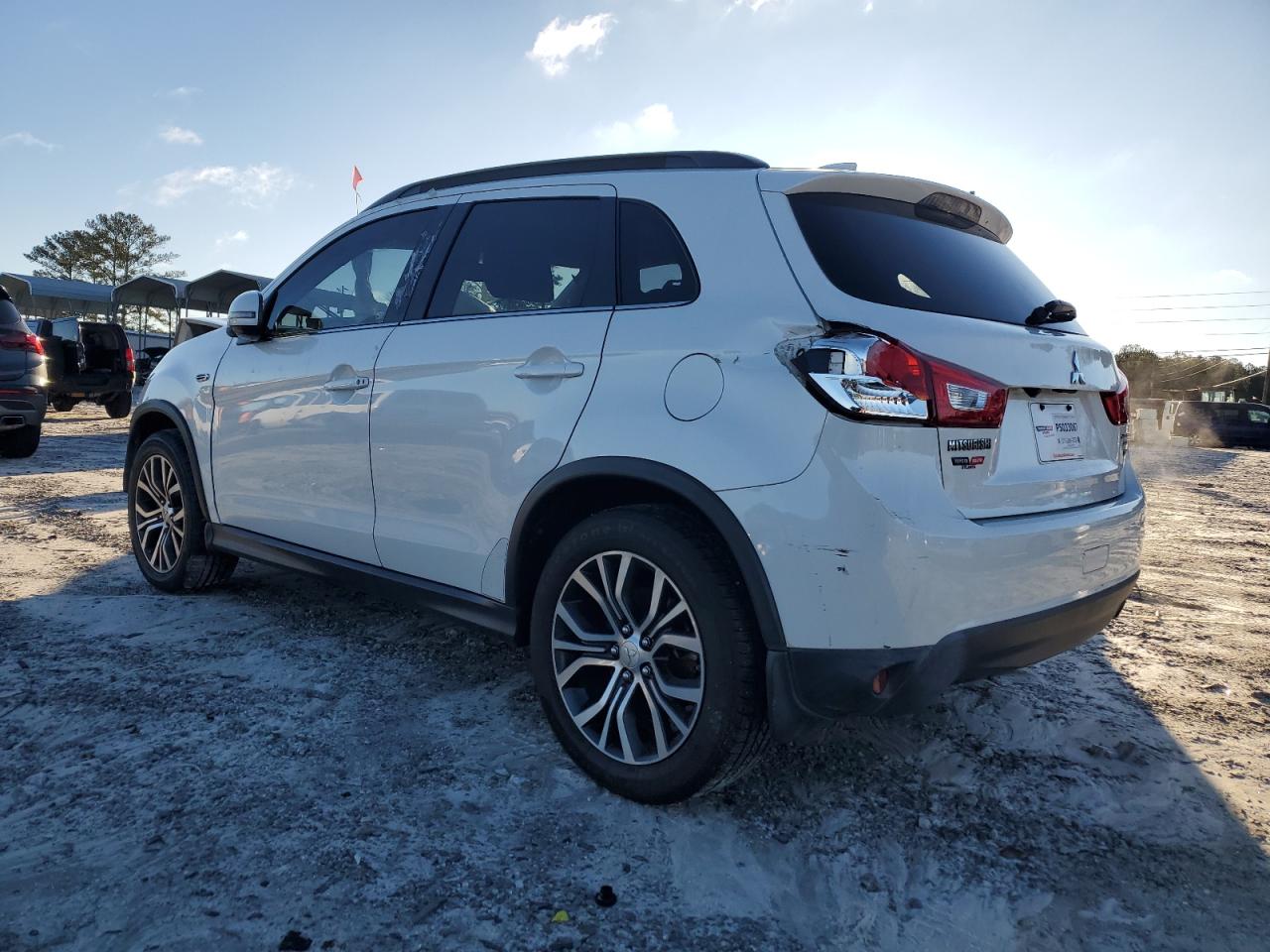 2017 Mitsubishi Outlander Sport Sel White vin: JA4AP4AWXHZ024723