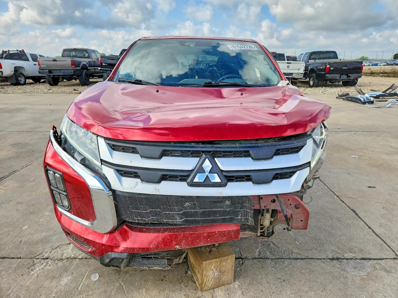 2021 Mitsubishi Outlander Sport Es Red vin: JA4APUAU7MU028864