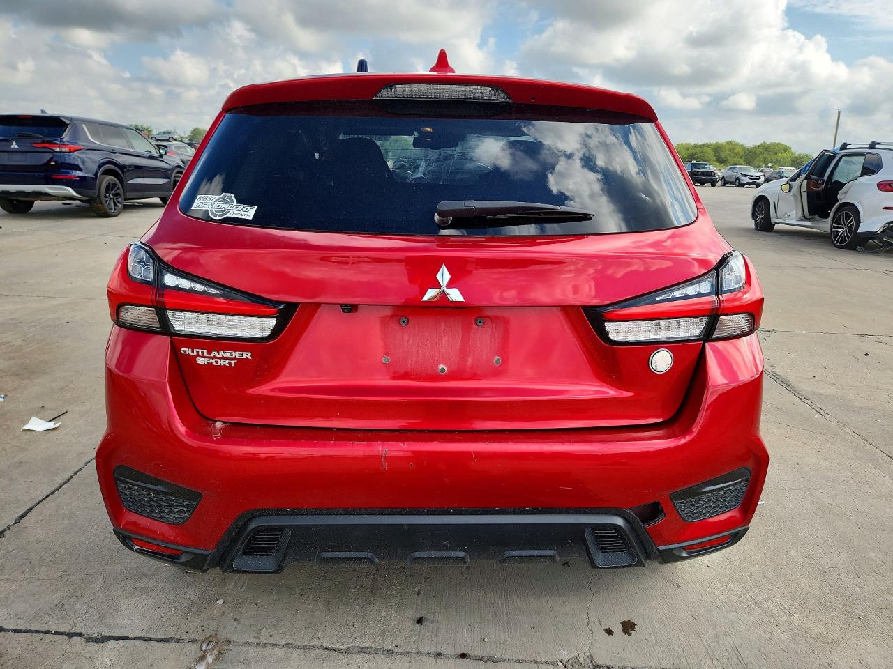 2021 Mitsubishi Outlander Sport Es Red vin: JA4APUAU7MU028864