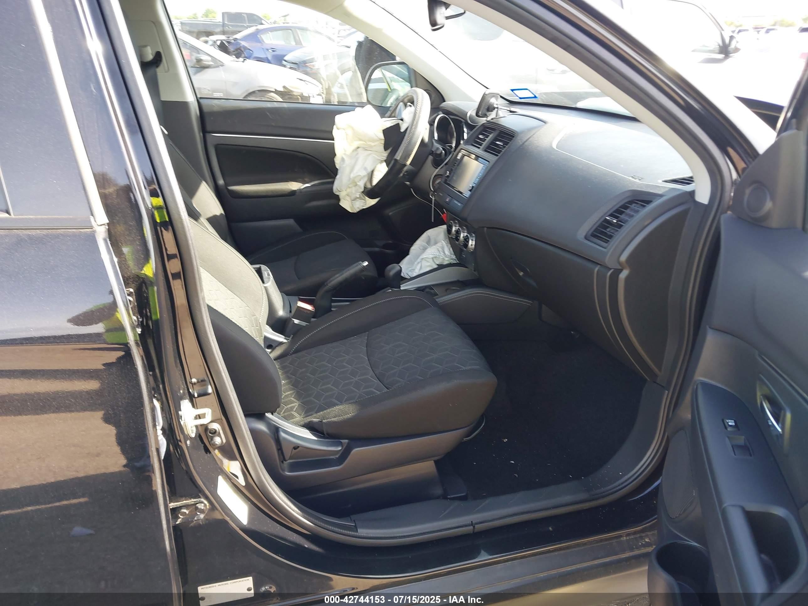 2022 Mitsubishi Outlander Sport 2.0 Be 2wd/2.0 Es 2wd/2.0 Le 2wd/2.0 S 2wd Black vin: JA4APUAU7NU019826