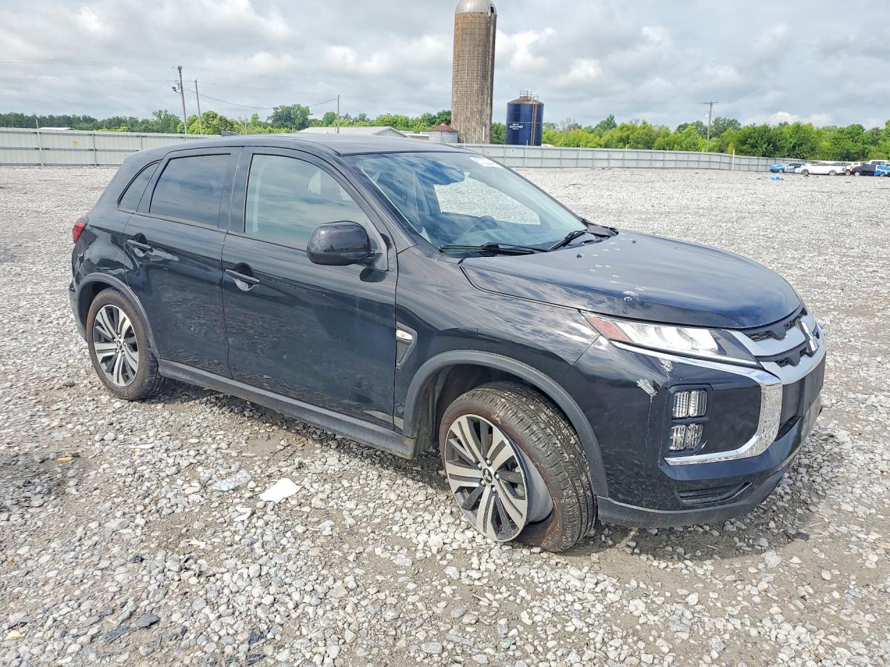 2022 Mitsubishi Outlander Sport Es Black vin: JA4APUAU7NU020667