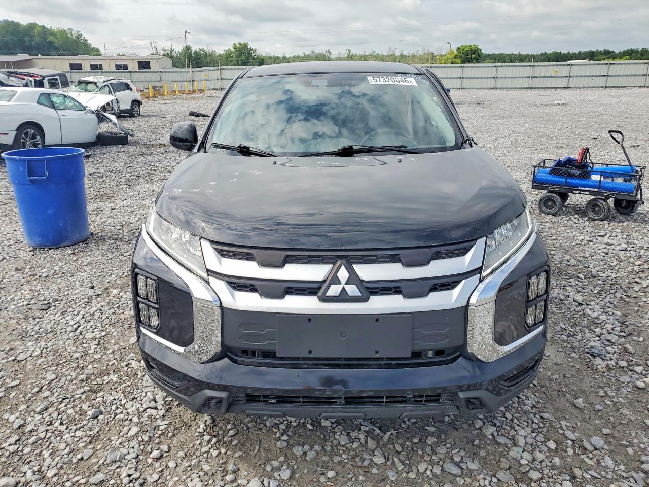2022 Mitsubishi Outlander Sport Es Black vin: JA4APUAU7NU020667